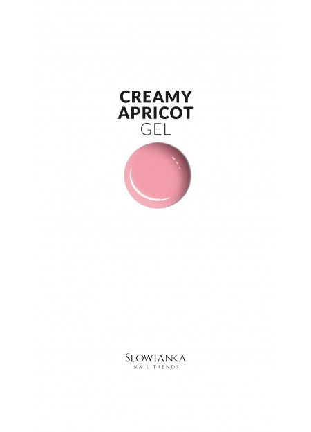 Creamy Apricot (SILKY BUTTER GELS) - Gradilni gel svileno maslene strukture marelično roza barve