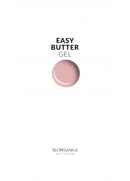 Easy Butter Gel (EASY PEASY GELS) – Gradilni gel NEŽNEGA BRESKEV tena gostejše samoizravnalne strukture