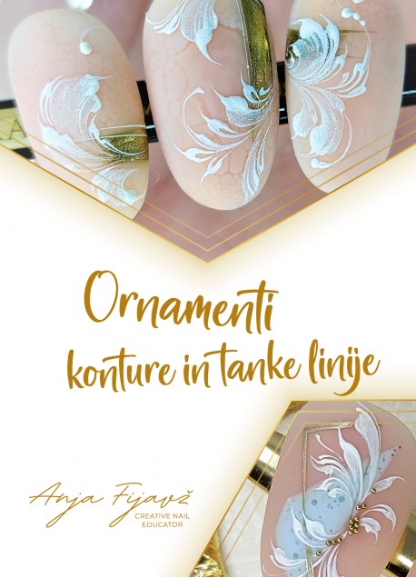 Tečaj ORNAMENTI, KONTURE in TANKE LINIJE