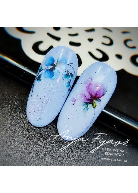 Tečaj AKVARELA 12.5.2023 ob 9h (WaterColor NAIL ART)
