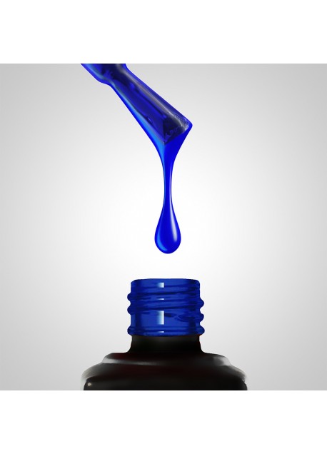 158 Ultramarine Glass - vitražni barvni trajni lak za nohte