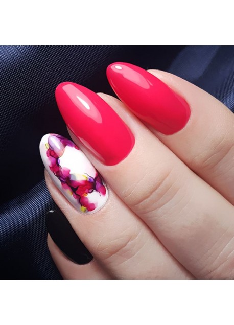 50 - barvni trajni lak za nohte (losos rdeče roza barva)