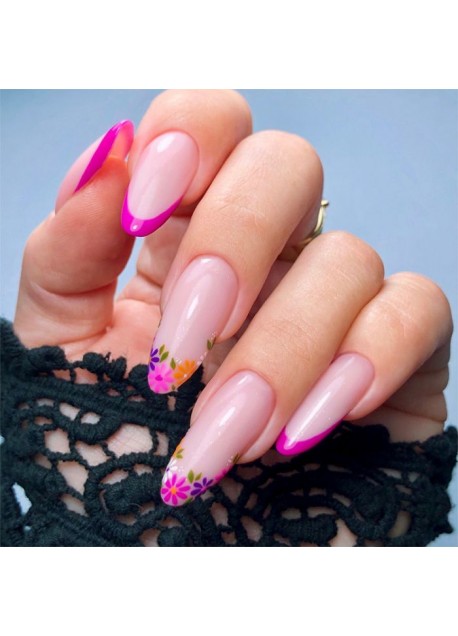 44 - barvni trajni lak za nohte (intenzivna vijolična barva)