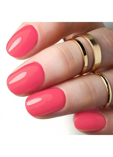 3 - barvni trajni lak za nohte (pastelna roza rožnata barva)