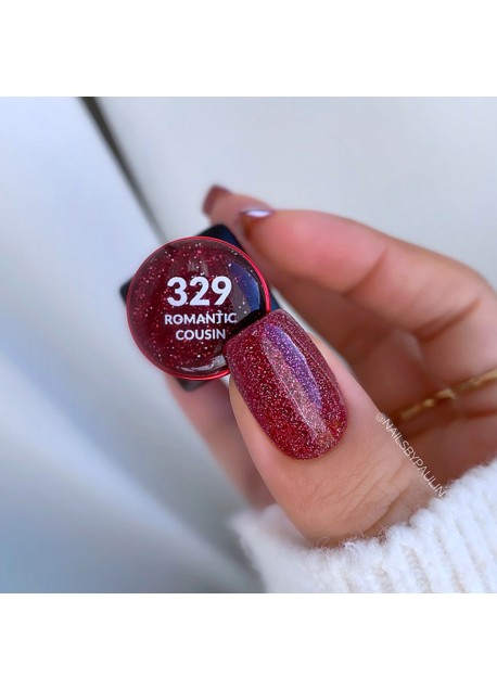 329 Romantic Cousin - barvni trajni lak za nohte