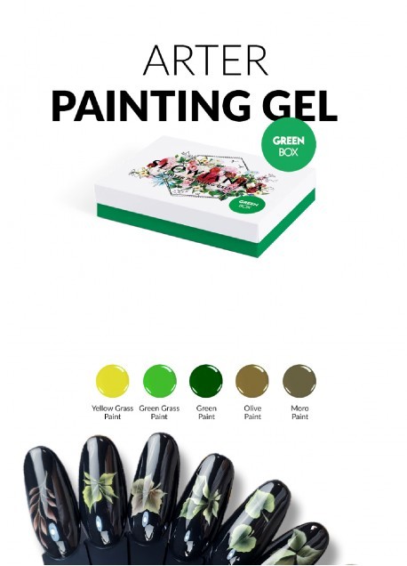 Arter Paint Art Gel - Green Box