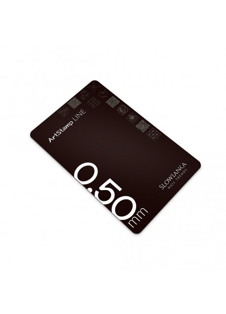 Strgalo ArtStamp 0,50 mm – univerzalna kartica za vsakodnevno delo v salonu