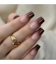 Coffee Brown - gost rjav barvni gel pasta za poslikave in Baby Boomer