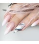 Snowflakes No14 - zelo droben kaviar za nail art v perla, skoraj prozorni barvi