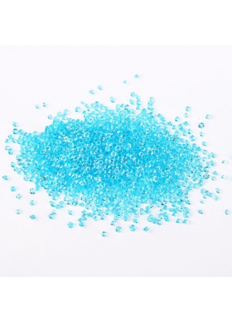 Blue Lagoon No6 - svetlo modri kristalčki za nail art